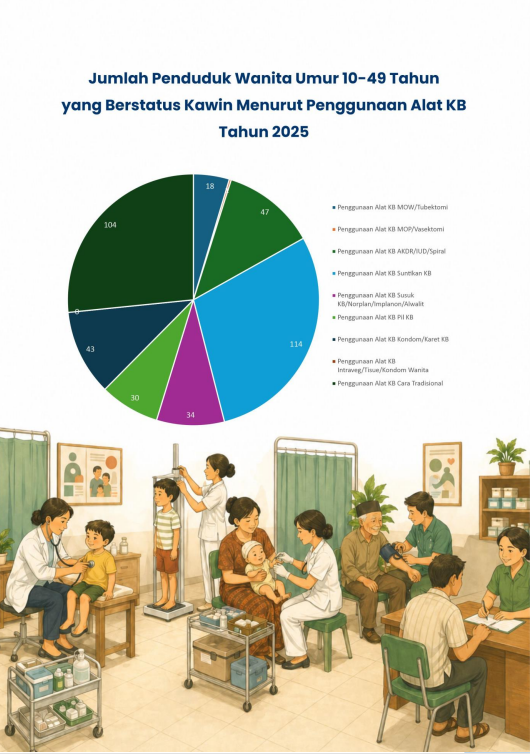 Infografis Kesehatan Desa Keji tahun 2025